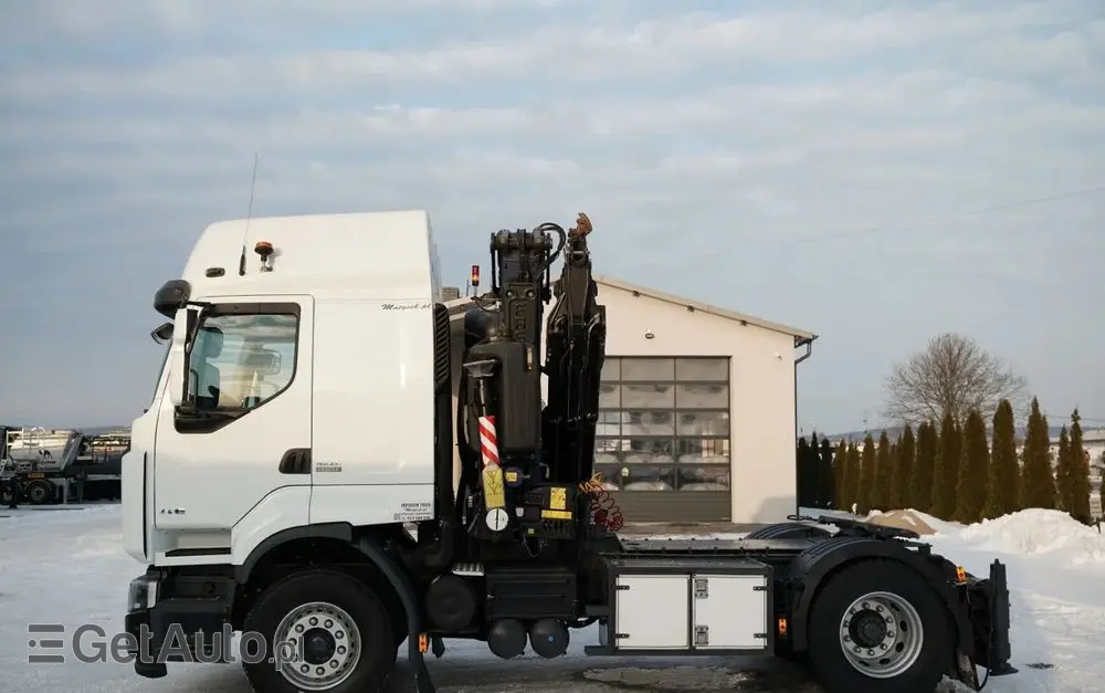 RENAULT PREMIUM LANDER 460 DXI / 4x2 / HDS FASSI F275A 2.6 / WYSIEG 17 m  / STEROWANIE RADIOWE 