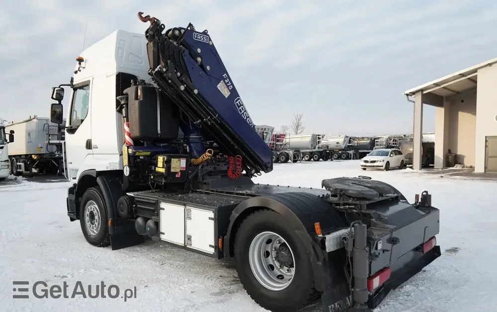 RENAULT PREMIUM LANDER 460 DXI / 4x2 / HDS FASSI F275A 2.6 / WYSIEG 17 m  / STEROWANIE RADIOWE 