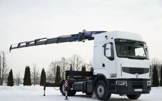 RENAULT PREMIUM LANDER 460 DXI / 4x2 / HDS FASSI F275A 2.6 / WYSIEG 17 m  / STEROWANIE RADIOWE 