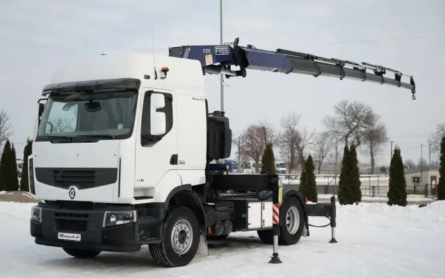 RENAULT PREMIUM LANDER 460 DXI / 4x2 / HDS FASSI F275A 2.6 / WYSIEG 17 m  / STEROWANIE RADIOWE 