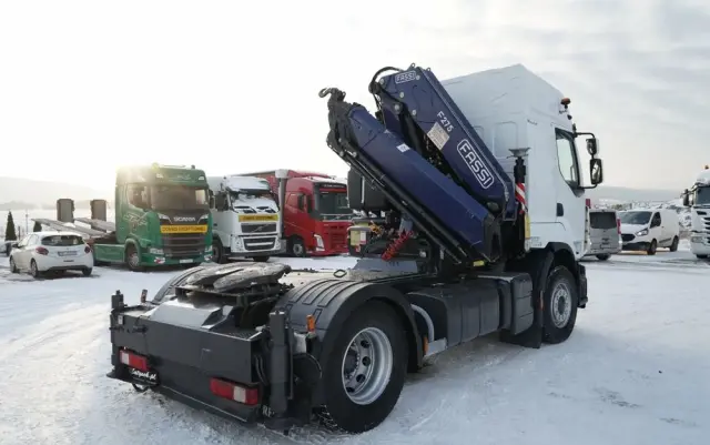 RENAULT PREMIUM LANDER 460 DXI / 4x2 / HDS FASSI F275A 2.6 / WYSIEG 17 m  / STEROWANIE RADIOWE 