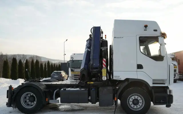 RENAULT PREMIUM LANDER 460 DXI / 4x2 / HDS FASSI F275A 2.6 / WYSIEG 17 m  / STEROWANIE RADIOWE 