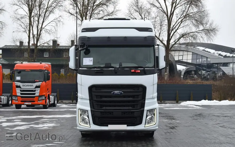 FORD F-MAX 500 / RETARDER / KLIMATYZACJA POSTOJOWA / ACC / NAWIGACJA / KLIMA / LEDY / 2 ZBIORNIKI / FULL SPILERY / 2023 / NISKI PRZEBIEG / FULL OPCJA / GWARANCJA PRODUCENTA / SERWISOWANY / SPROWADZONY 