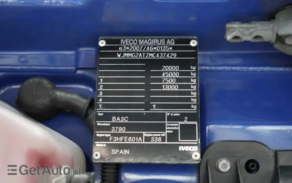 IVECO S-WAY / 460 / RETARDER /  LNG / 