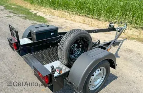 PRZYCZEPA DO PRZEWOZU ZAGĘSZCZARKI PRZYCZEPKA POD ZAGĘSZCZARKĘ UBIJAK Przyczepa 