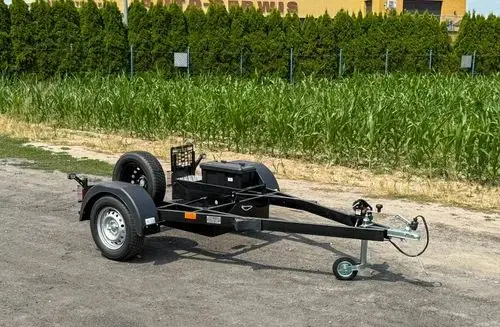 PRZYCZEPA DO PRZEWOZU ZAGĘSZCZARKI PRZYCZEPKA POD ZAGĘSZCZARKĘ UBIJAK Przyczepa 