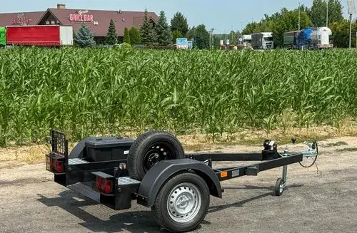 PRZYCZEPA DO PRZEWOZU ZAGĘSZCZARKI PRZYCZEPKA POD ZAGĘSZCZARKĘ UBIJAK Przyczepa 