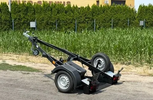 PRZYCZEPA DO PRZEWOZU ZAGĘSZCZARKI PRZYCZEPKA POD ZAGĘSZCZARKĘ UBIJAK Przyczepa 