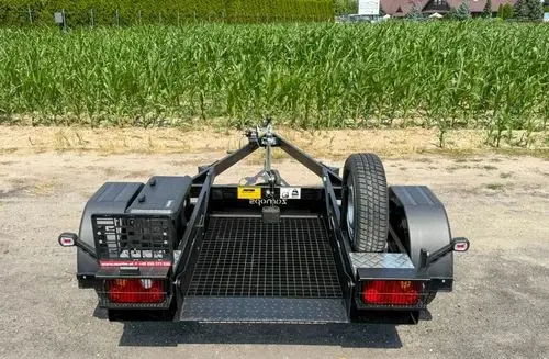 PRZYCZEPA DO PRZEWOZU ZAGĘSZCZARKI PRZYCZEPKA POD ZAGĘSZCZARKĘ UBIJAK Przyczepa 