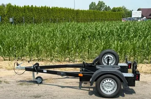 PRZYCZEPA DO PRZEWOZU ZAGĘSZCZARKI PRZYCZEPKA POD ZAGĘSZCZARKĘ UBIJAK Przyczepa 