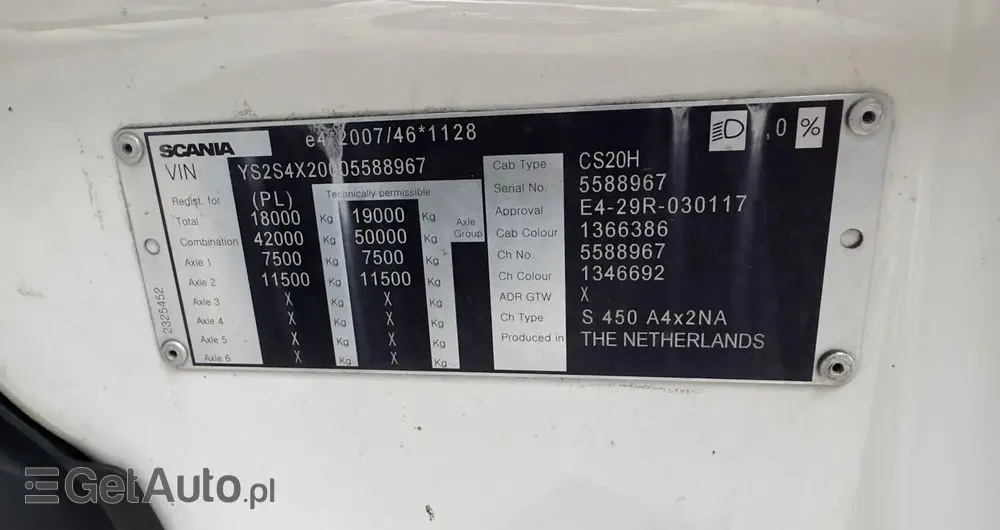 SCANIA S450 