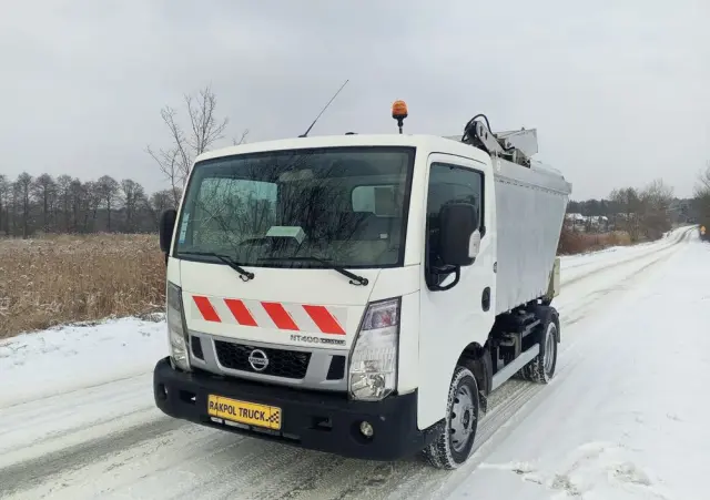 NISSAN Cabstar NT400/ŚMIECARKA +WYWROT DO 3,5T MODEL35.12/FRANCJA 
