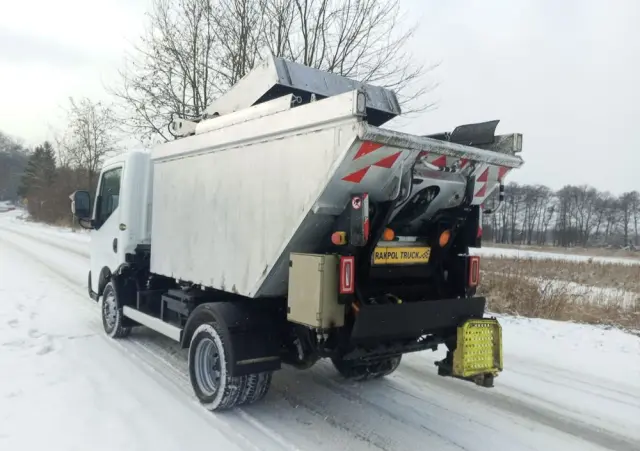 NISSAN Cabstar NT400/ŚMIECARKA +WYWROT DO 3,5T MODEL35.12/FRANCJA 