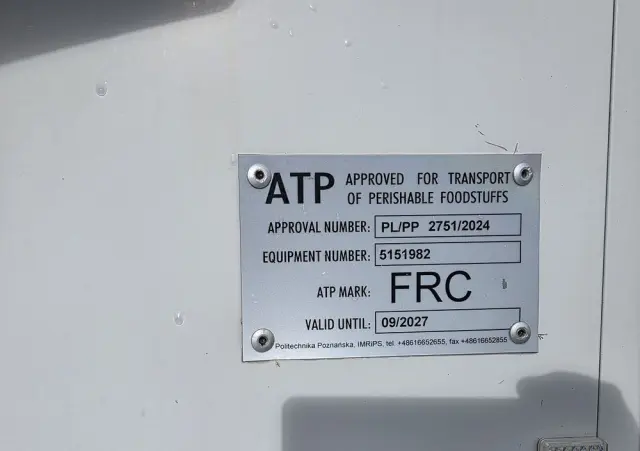SCHMITZ CARGOBULL CHŁODNIA THERMO KING  / ŚCIANA 7 CM / 