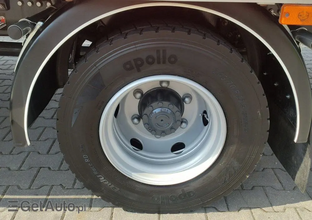 RENAULT D12.240 E6 Firana Tył Drzwi  Dach Zsuwany Długa 830cm 