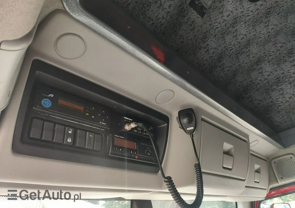 RENAULT D12.240 E6 Firana Tył Drzwi  Dach Zsuwany Długa 830cm 