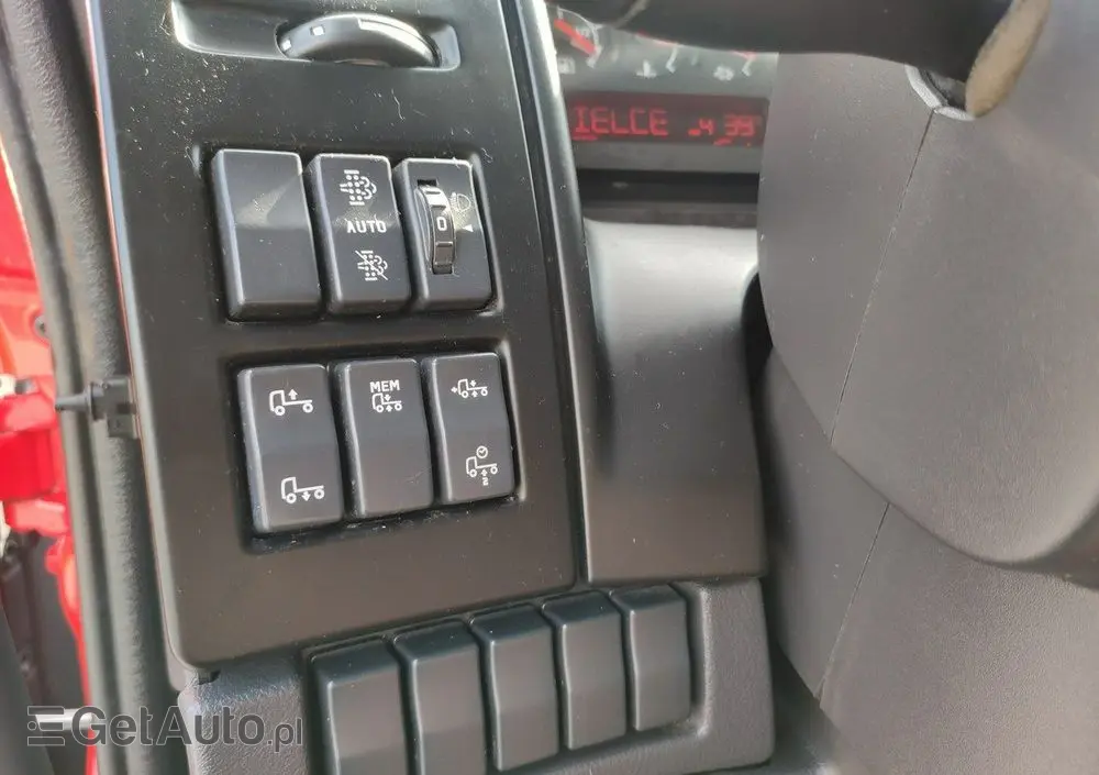 RENAULT D12.240 E6 Firana Tył Drzwi  Dach Zsuwany Długa 830cm 