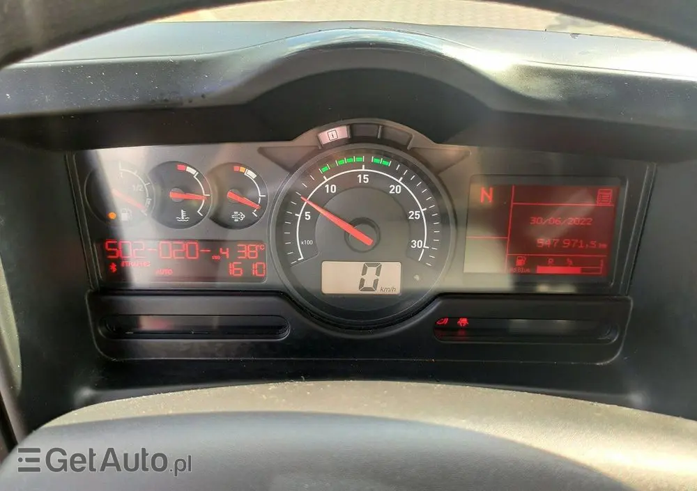 RENAULT D12.240 E6 Firana Tył Drzwi  Dach Zsuwany Długa 830cm 