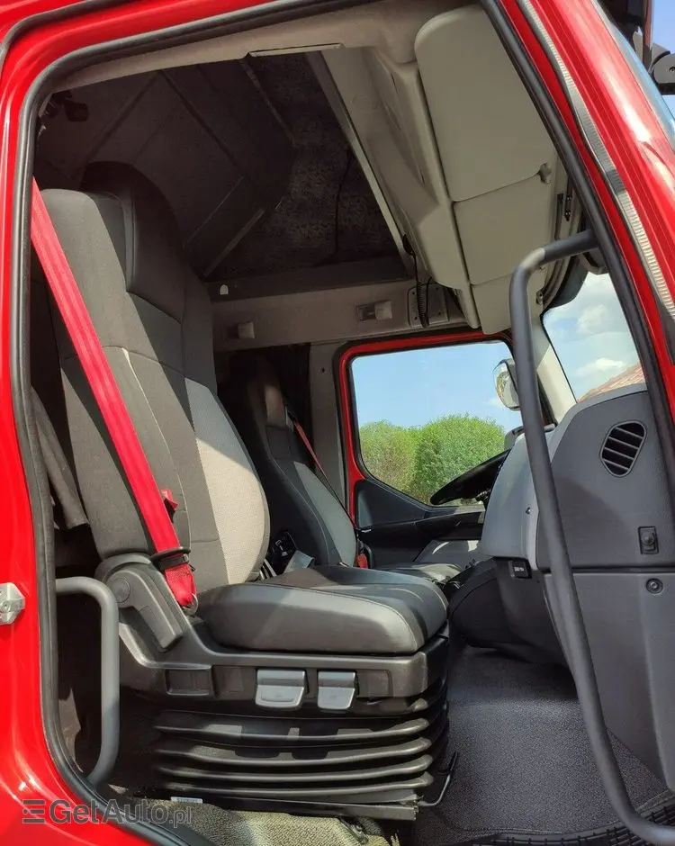 RENAULT D12.240 E6 Firana Tył Drzwi  Dach Zsuwany Długa 830cm 