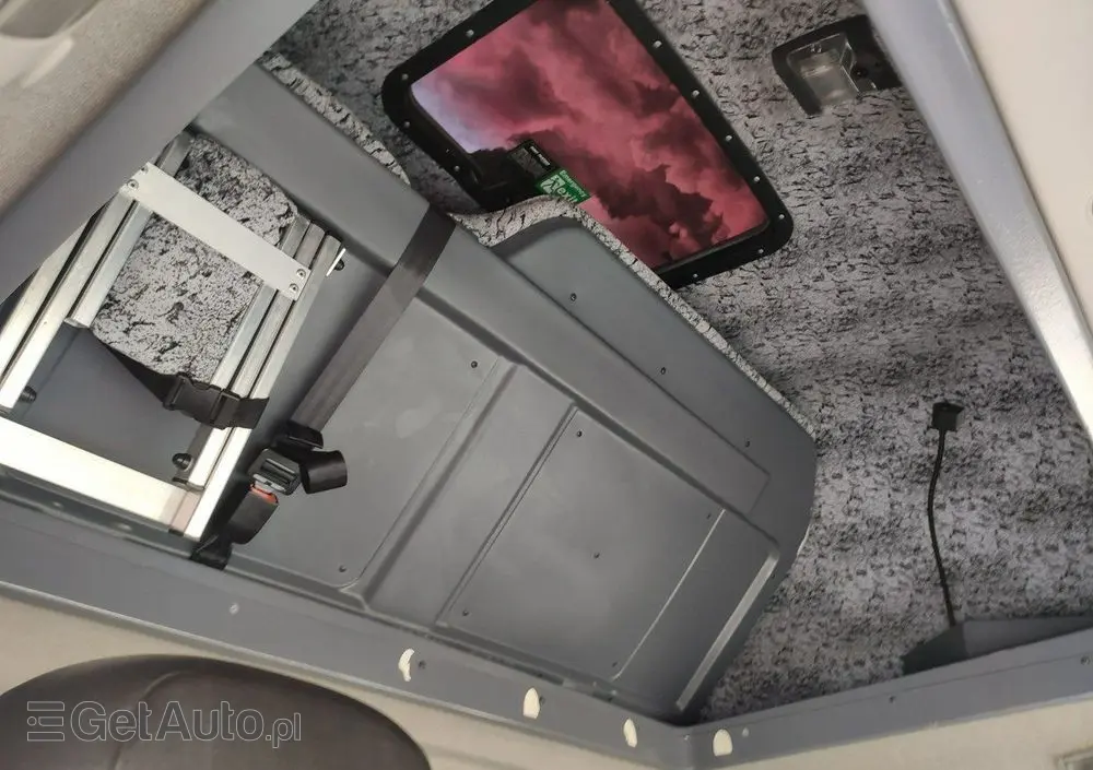 RENAULT D12.240 E6 Firana Tył Drzwi  Dach Zsuwany Długa 830cm 