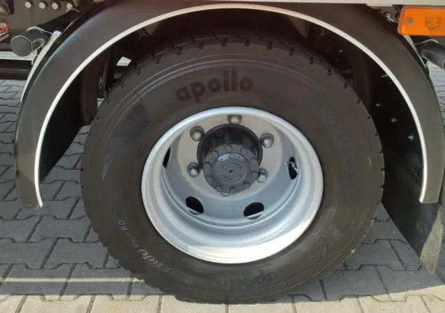 RENAULT D12.240 E6 Firana Tył Drzwi  Dach Zsuwany Długa 830cm 