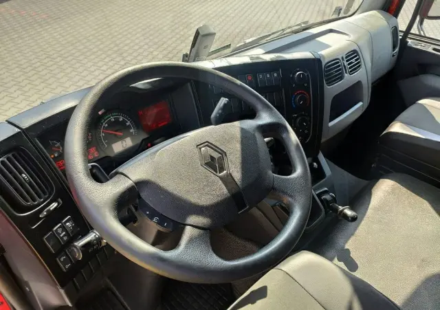 RENAULT D12.240 E6 Firana Tył Drzwi  Dach Zsuwany Długa 830cm 