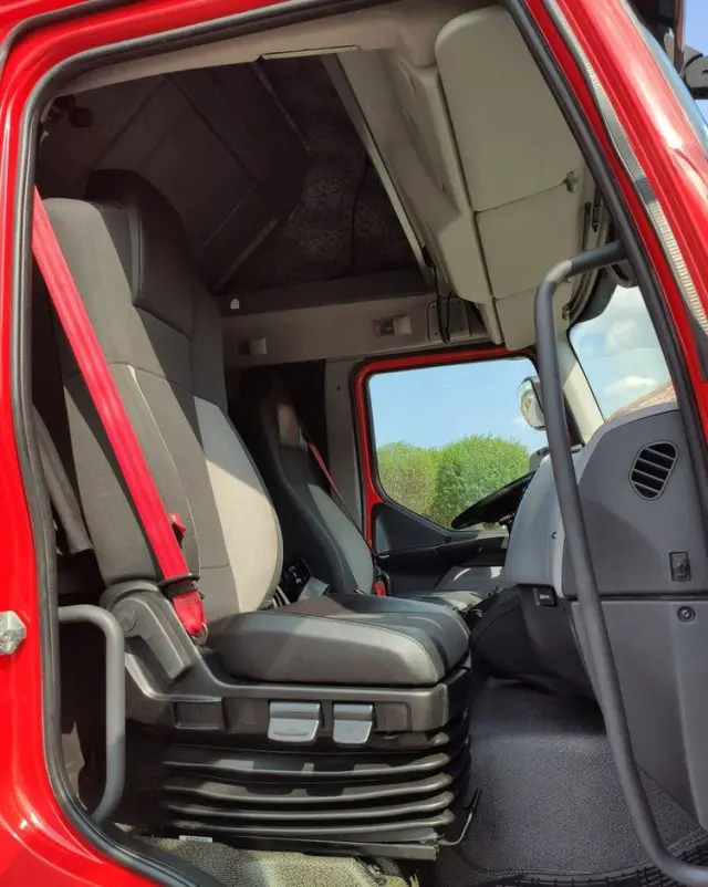 RENAULT D12.240 E6 Firana Tył Drzwi  Dach Zsuwany Długa 830cm 