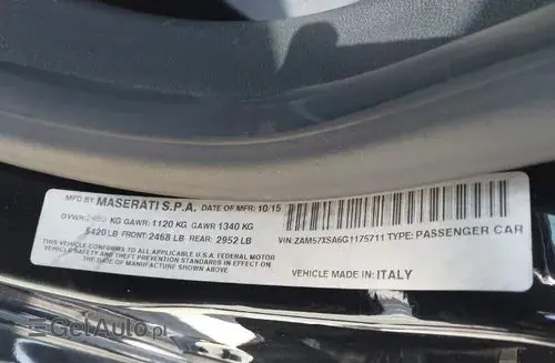 MASERATI Ghibli 