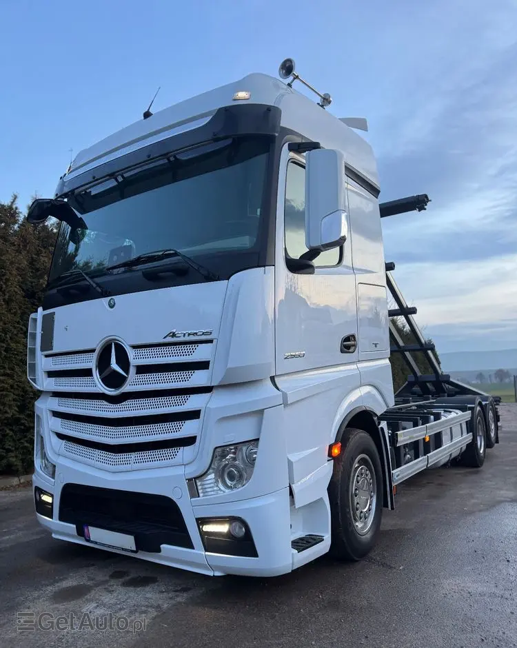 MERCEDES-BENZ ACTROS / 2553 / ACC / E 6 / MP 5 /TIPPER, BDF ,WYWROT / RETARDER/ GIGA SPACE/Niski Przebieg 366 Tys Km! ASO 
