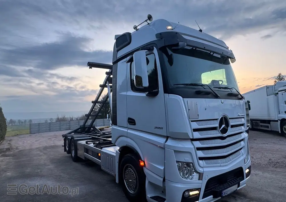MERCEDES-BENZ ACTROS / 2553 / ACC / E 6 / MP 5 /TIPPER, BDF ,WYWROT / RETARDER/ GIGA SPACE/Niski Przebieg 366 Tys Km! ASO 
