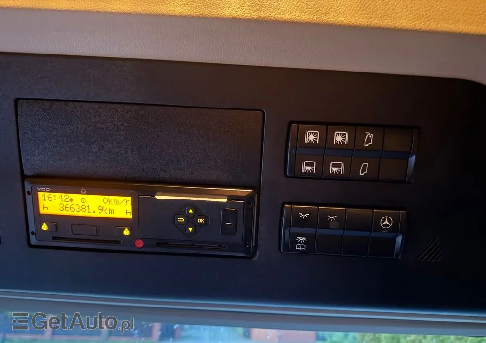 MERCEDES-BENZ ACTROS / 2553 / ACC / E 6 / MP 5 /TIPPER, BDF ,WYWROT / RETARDER/ GIGA SPACE/Niski Przebieg 366 Tys Km! ASO 