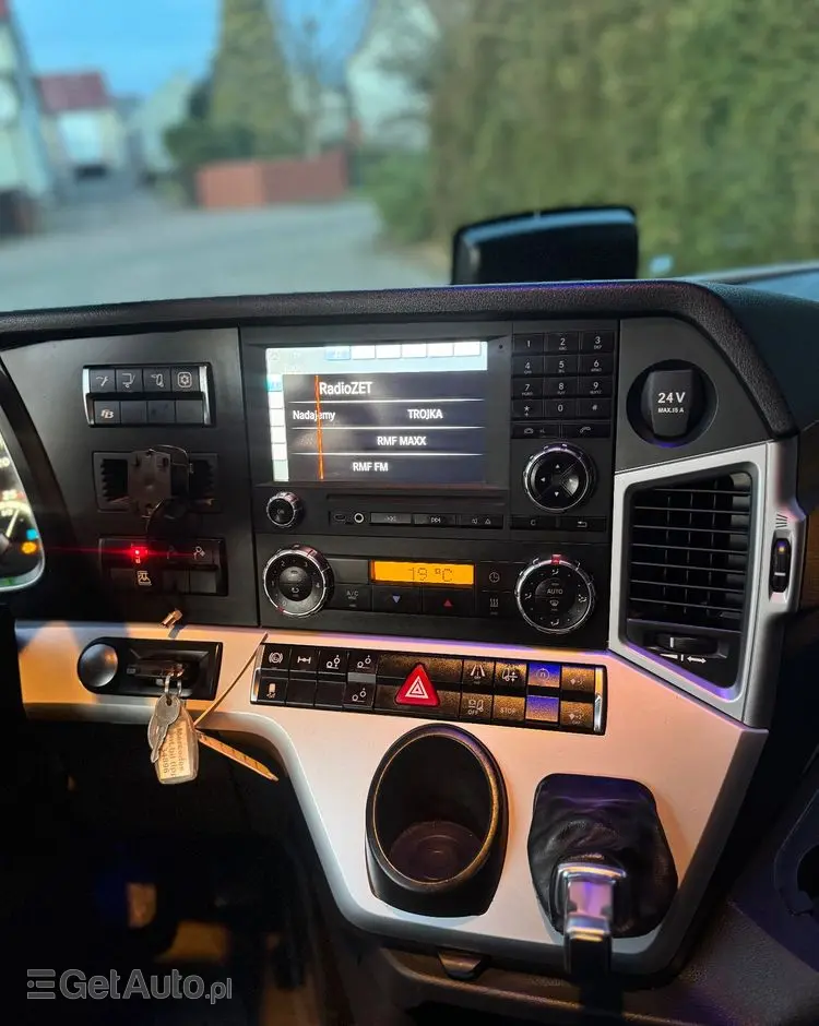 MERCEDES-BENZ ACTROS / 2553 / ACC / E 6 / MP 5 /TIPPER, BDF ,WYWROT / RETARDER/ GIGA SPACE/Niski Przebieg 366 Tys Km! ASO 