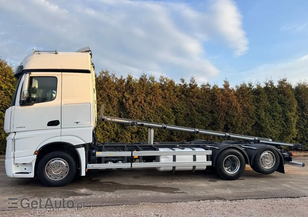 MERCEDES-BENZ ACTROS / 2553 / ACC / E 6 / MP 5 /TIPPER, BDF ,WYWROT / RETARDER/ GIGA SPACE/Niski Przebieg 366 Tys Km! ASO 