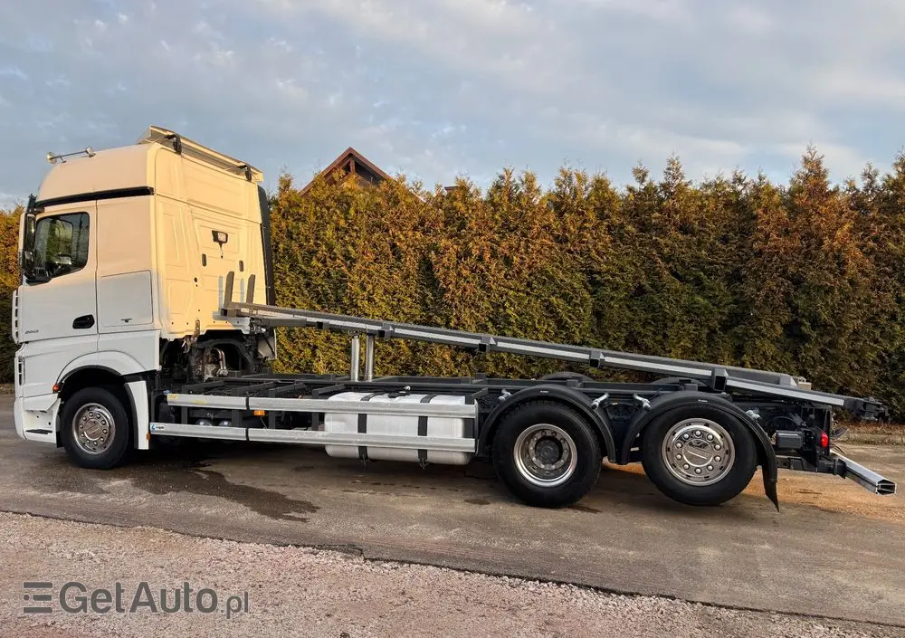 MERCEDES-BENZ ACTROS / 2553 / ACC / E 6 / MP 5 /TIPPER, BDF ,WYWROT / RETARDER/ GIGA SPACE/Niski Przebieg 366 Tys Km! ASO 
