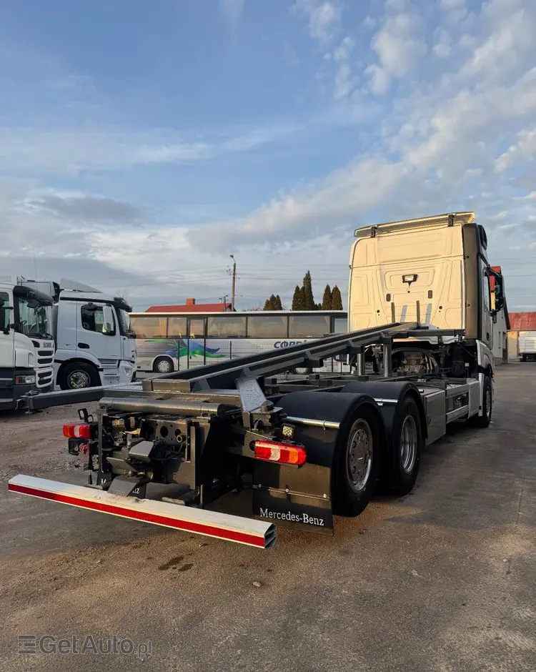 MERCEDES-BENZ ACTROS / 2553 / ACC / E 6 / MP 5 /TIPPER, BDF ,WYWROT / RETARDER/ GIGA SPACE/Niski Przebieg 366 Tys Km! ASO 