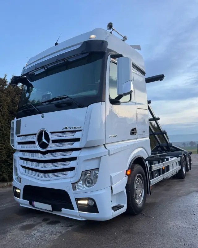 MERCEDES-BENZ ACTROS / 2553 / ACC / E 6 / MP 5 /TIPPER, BDF ,WYWROT / RETARDER/ GIGA SPACE/Niski Przebieg 366 Tys Km! ASO 