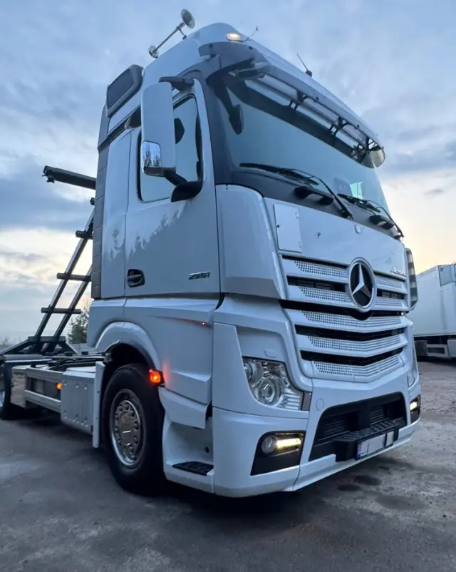 MERCEDES-BENZ ACTROS / 2553 / ACC / E 6 / MP 5 /TIPPER, BDF ,WYWROT / RETARDER/ GIGA SPACE/Niski Przebieg 366 Tys Km! ASO 