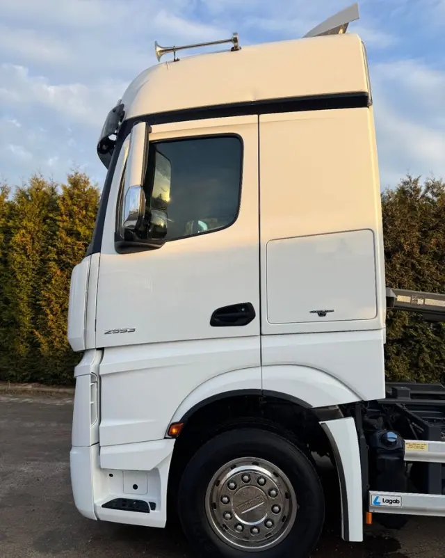 MERCEDES-BENZ ACTROS / 2553 / ACC / E 6 / MP 5 /TIPPER, BDF ,WYWROT / RETARDER/ GIGA SPACE/Niski Przebieg 366 Tys Km! ASO 