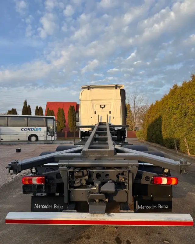 MERCEDES-BENZ ACTROS / 2553 / ACC / E 6 / MP 5 /TIPPER, BDF ,WYWROT / RETARDER/ GIGA SPACE/Niski Przebieg 366 Tys Km! ASO 