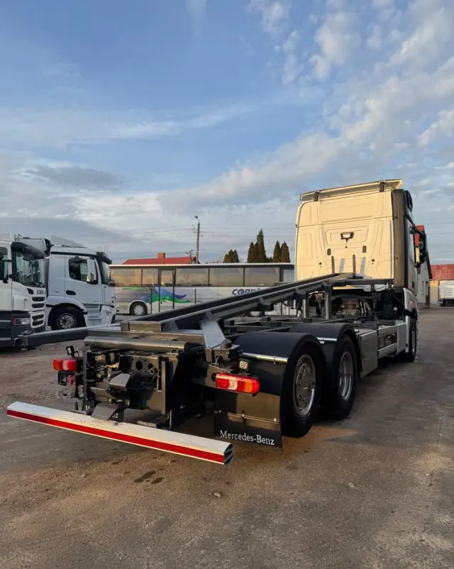 MERCEDES-BENZ ACTROS / 2553 / ACC / E 6 / MP 5 /TIPPER, BDF ,WYWROT / RETARDER/ GIGA SPACE/Niski Przebieg 366 Tys Km! ASO 