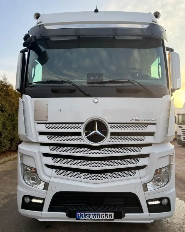MERCEDES-BENZ ACTROS / 2553 / ACC / E 6 / MP 5 /TIPPER, BDF ,WYWROT / RETARDER/ GIGA SPACE/Niski Przebieg 366 Tys Km! ASO 