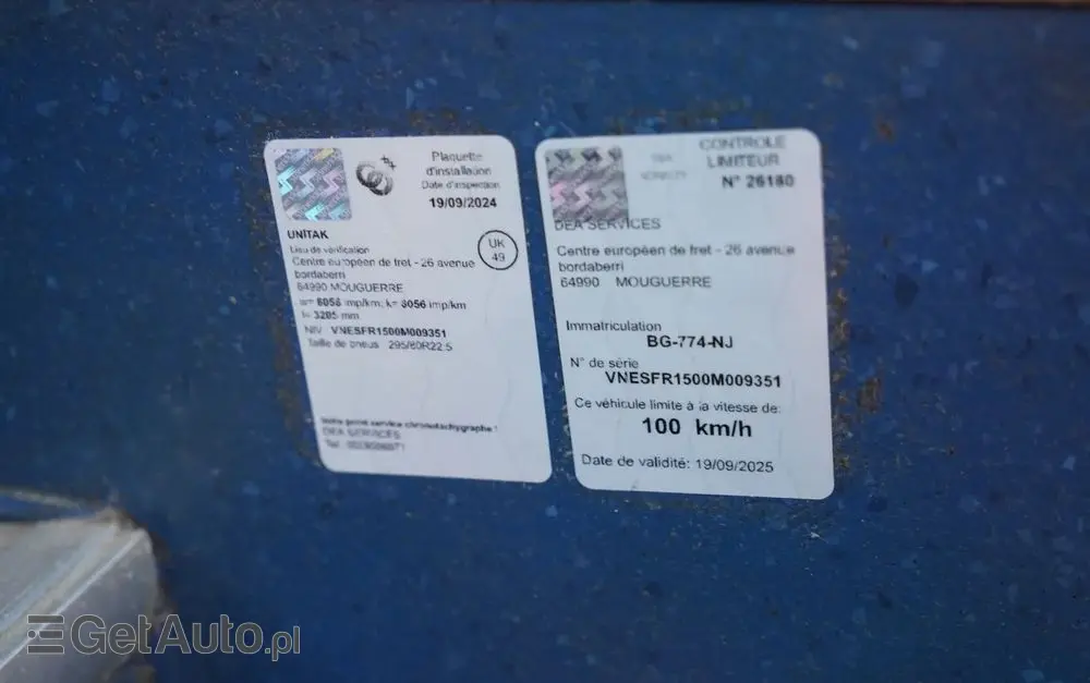 IRISBUS RECREO / EURO5 / SPROWADZONY / MANUAL / 