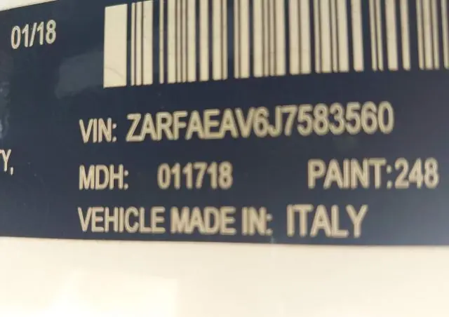 ALFA ROMEO Giulia 2.9 Bi Turbo V6 Quadrifoglio