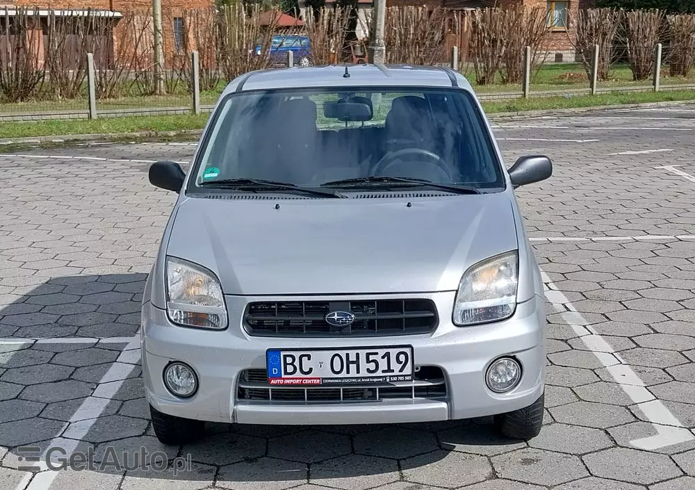 SUBARU Justy 1.3GX 4WD