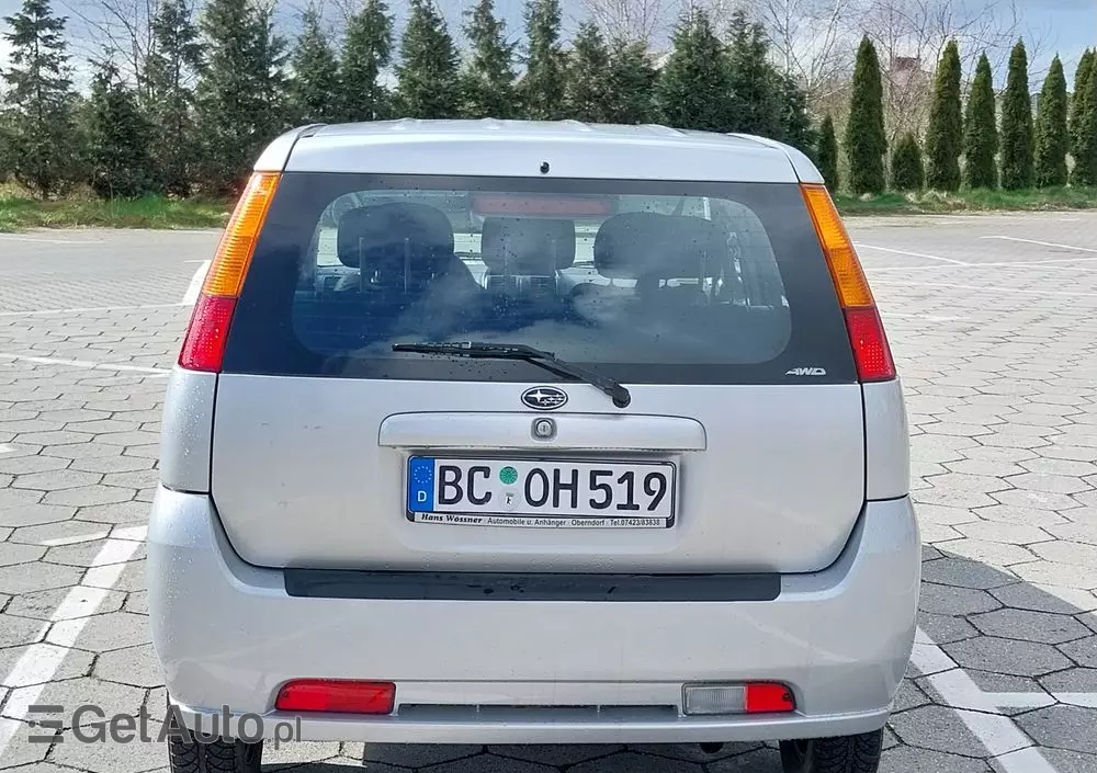 SUBARU Justy 1.3GX 4WD