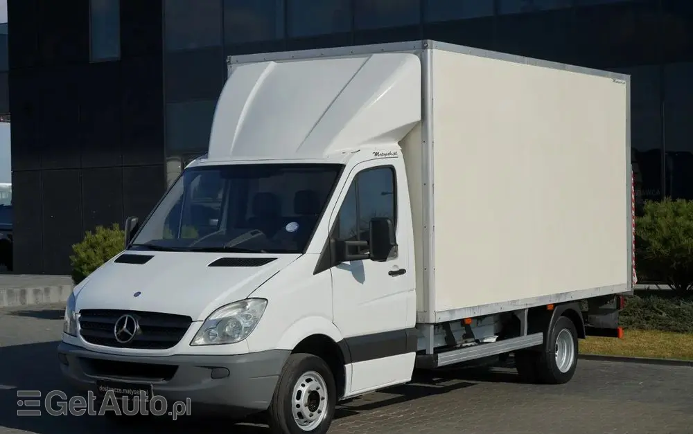 MERCEDES-BENZ 511 CDI / KONTENER / WINDA DHOLLANDIA / BLIŹNIAK / SPROWADZONY 