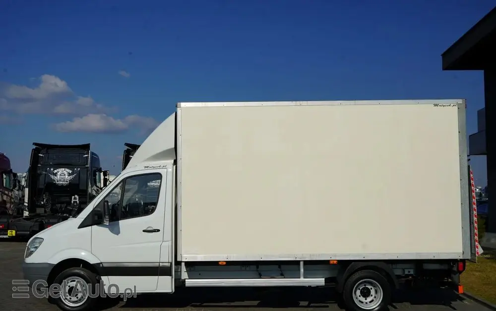 MERCEDES-BENZ 511 CDI / KONTENER / WINDA DHOLLANDIA / BLIŹNIAK / SPROWADZONY 