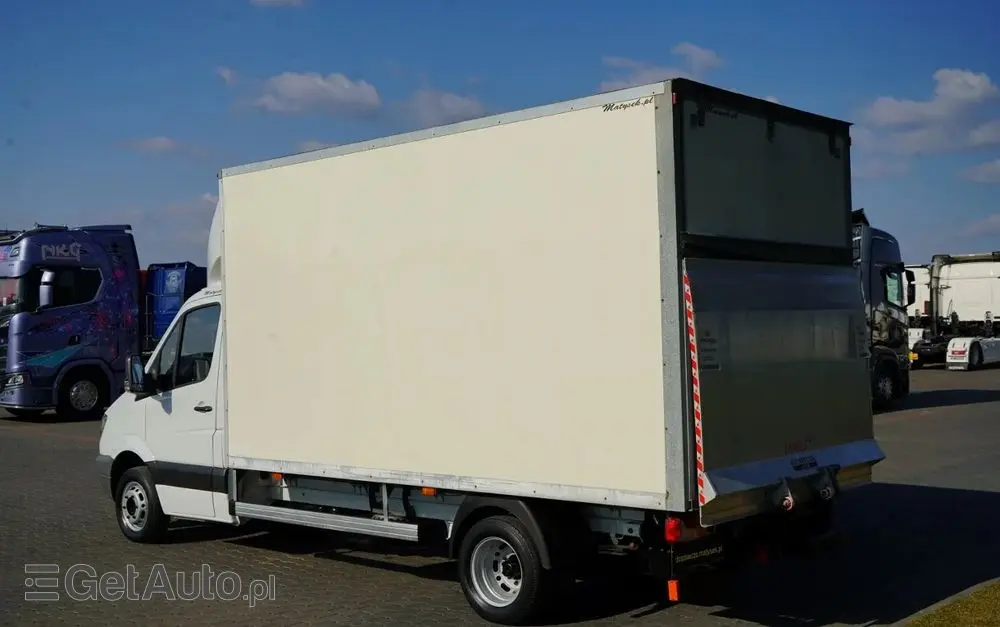 MERCEDES-BENZ 511 CDI / KONTENER / WINDA DHOLLANDIA / BLIŹNIAK / SPROWADZONY 