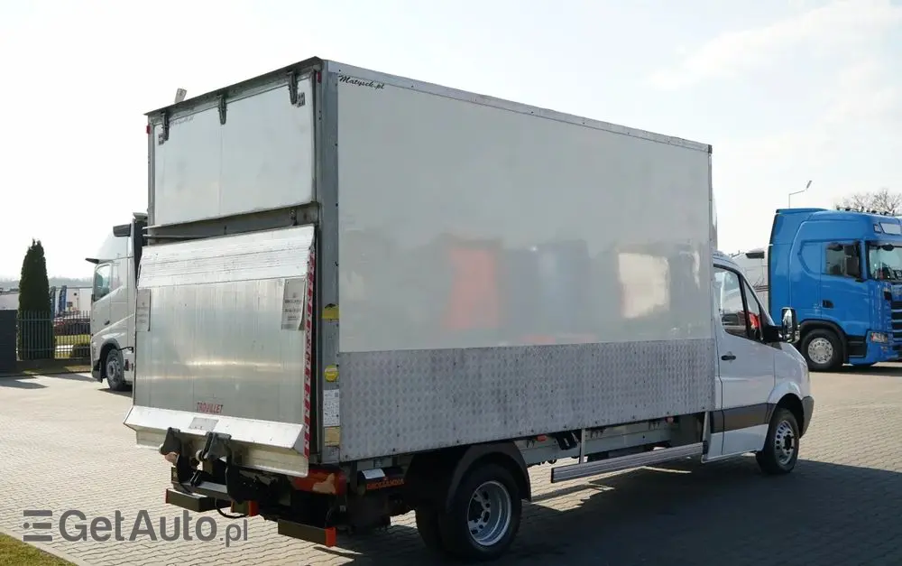 MERCEDES-BENZ 511 CDI / KONTENER / WINDA DHOLLANDIA / BLIŹNIAK / SPROWADZONY 