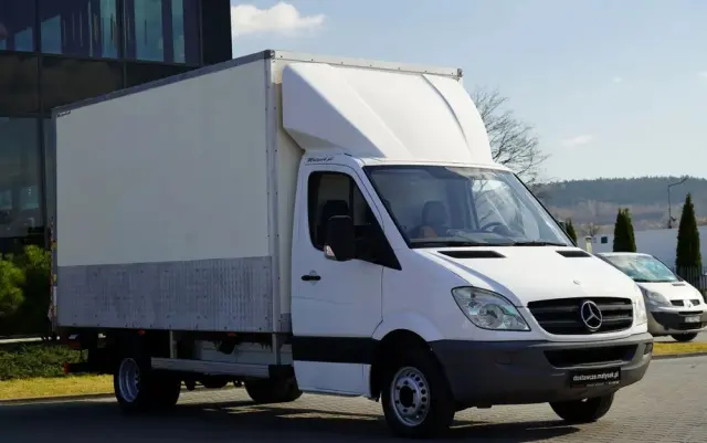 MERCEDES-BENZ 511 CDI / KONTENER / WINDA DHOLLANDIA / BLIŹNIAK / SPROWADZONY 